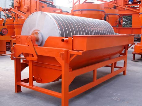 滚筒磁选机 滚筒磁选机