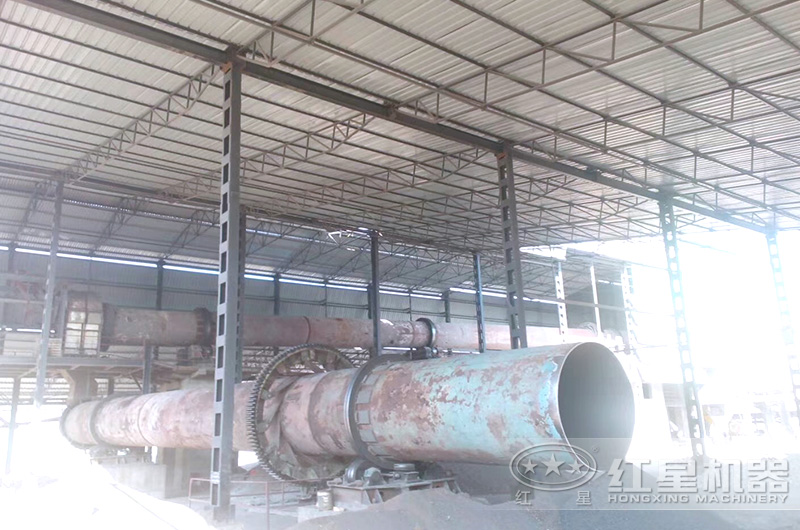 砂石烘干机作业现场 砂石烘干机作业现场