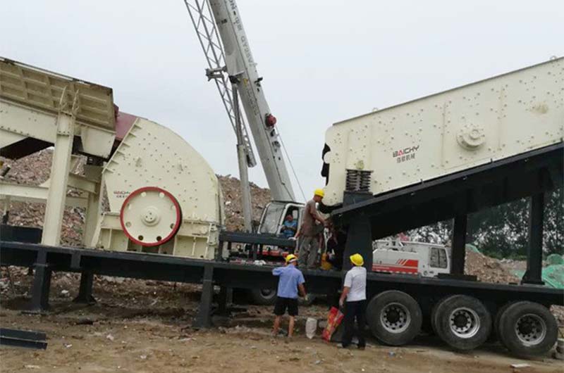 安徽客户石子生产线 安徽客户石子生产线