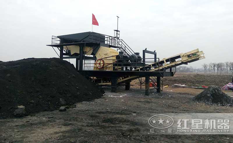 重锤式煤矿破碎机现场实拍 重锤式煤矿破碎机现场实拍