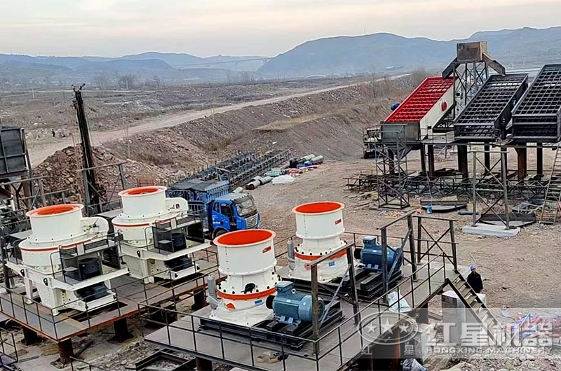 单缸圆锥破碎机现场 单缸圆锥破碎机现场