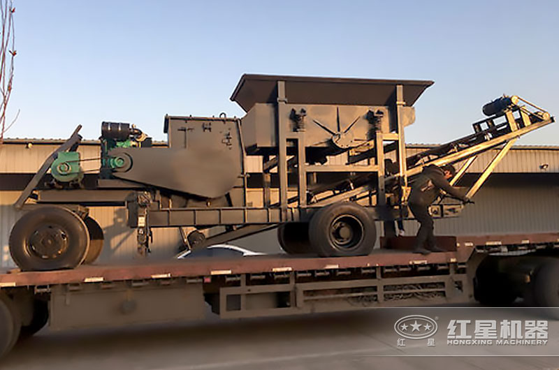 简易版移动碎煤机 简易版移动碎煤机