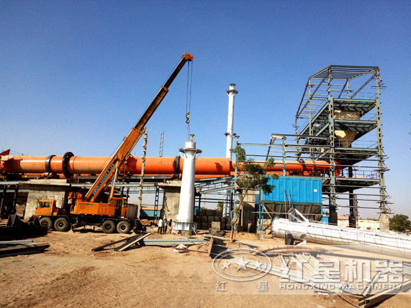 红星厂家对生产线安装、调试现场