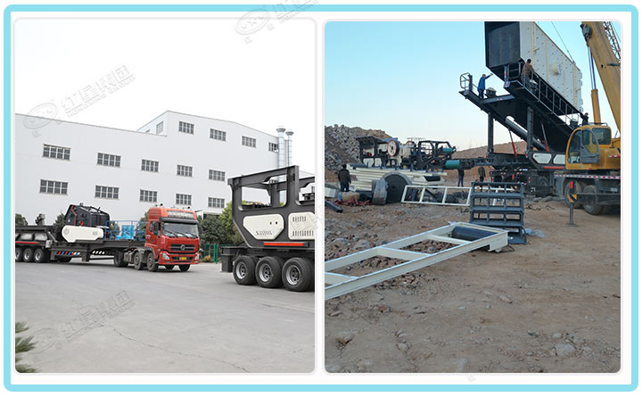 设备发货、安装现场