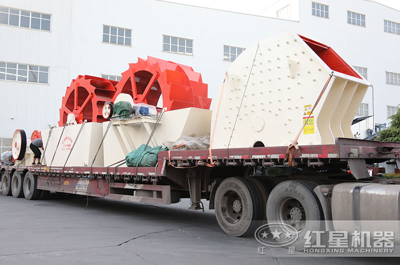 制砂、洗砂设备发货