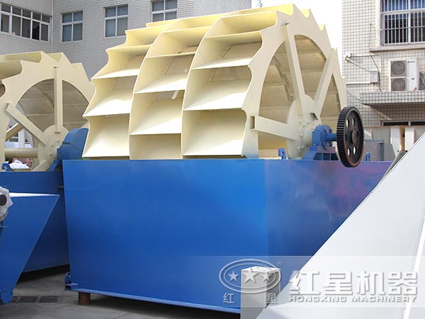 三叶轮式洗砂机，处理量大