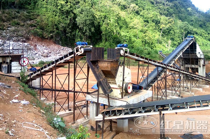 小型石灰石破碎生产线