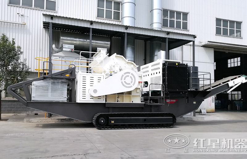 履带移动制砂机