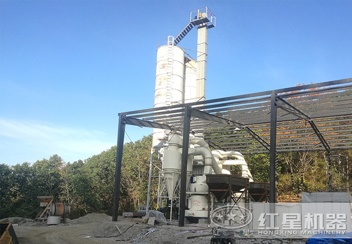 磨粉生产线现场 磨粉生产线现场